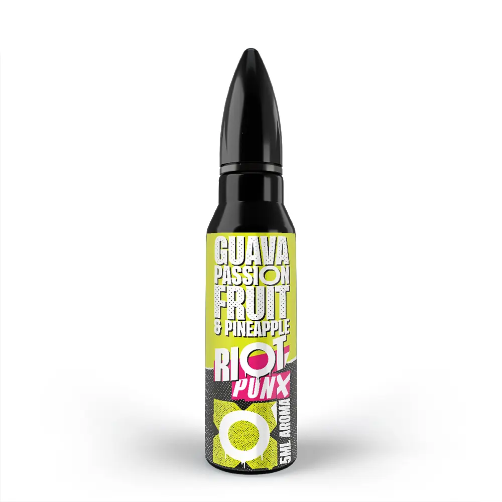 Riot Squad Aroma Longfill - Guava, Passionfruit & Pineapple - 5ml in 60ml Flasche STEUERWARE