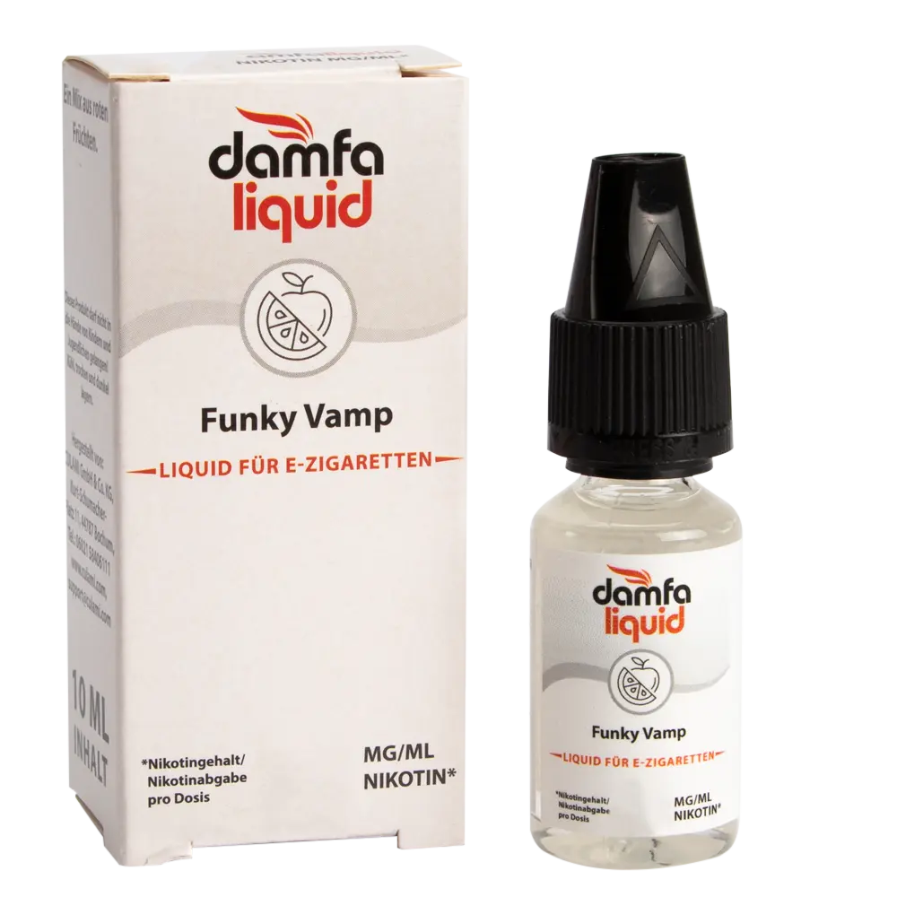 damfaliquid Funky Vamp 3mg 50/50 10ml STEUERWARE