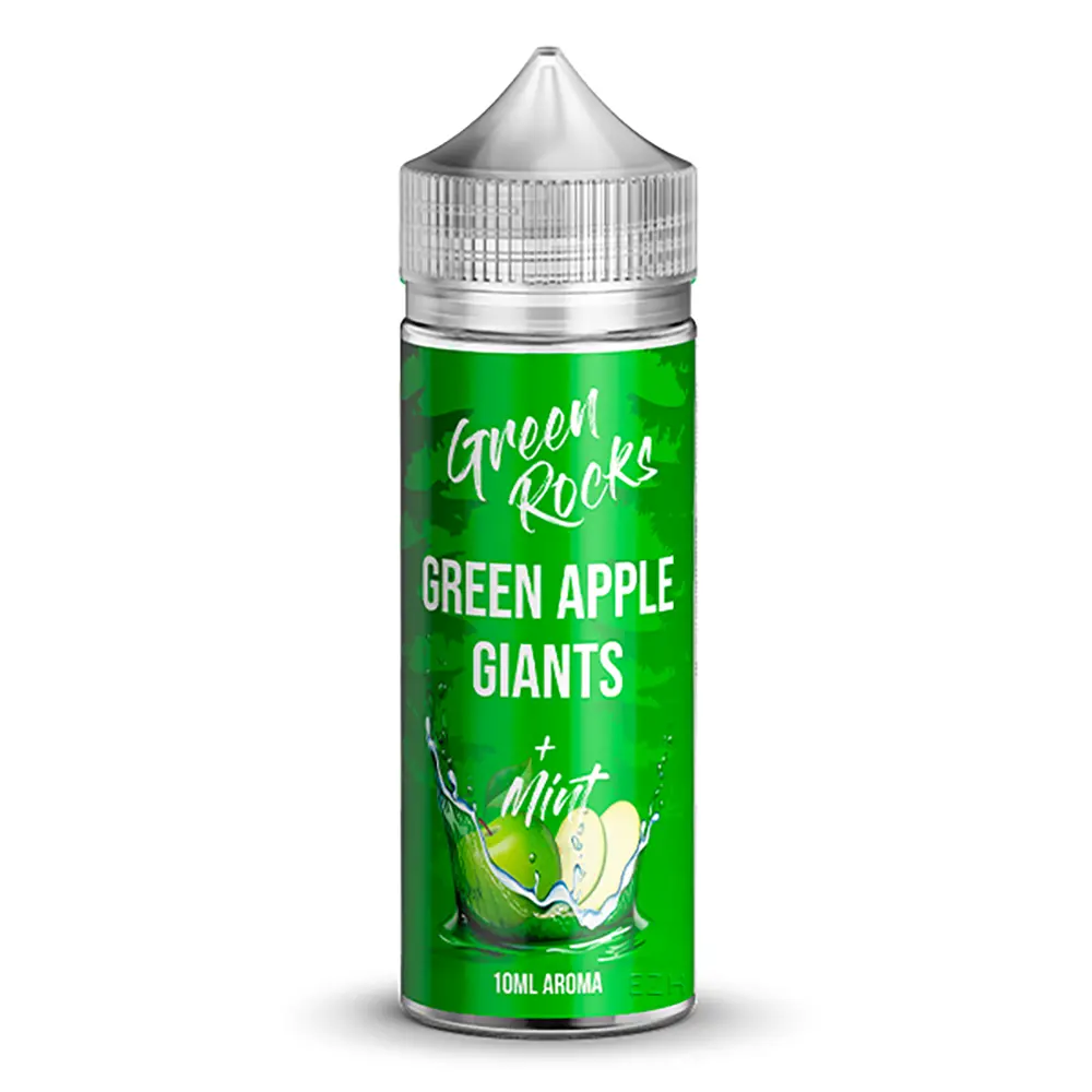 Green Rocks by Drip Hacks Green Apple Giants 10ml in 120ml Flasche STEUERWARE