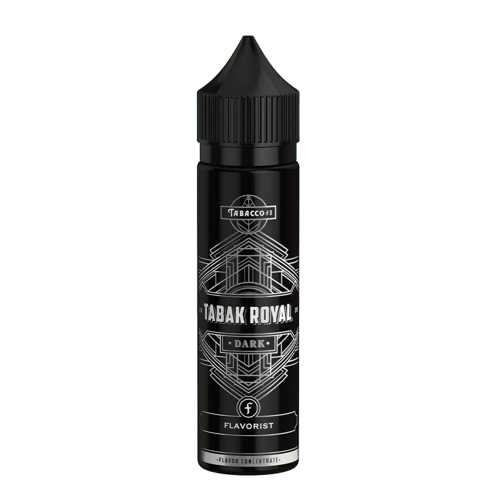 Flavorist Aroma Longfill - Tabak Royal Dark - 10ml Aroma in 60ml Flasche STEUERWARE C