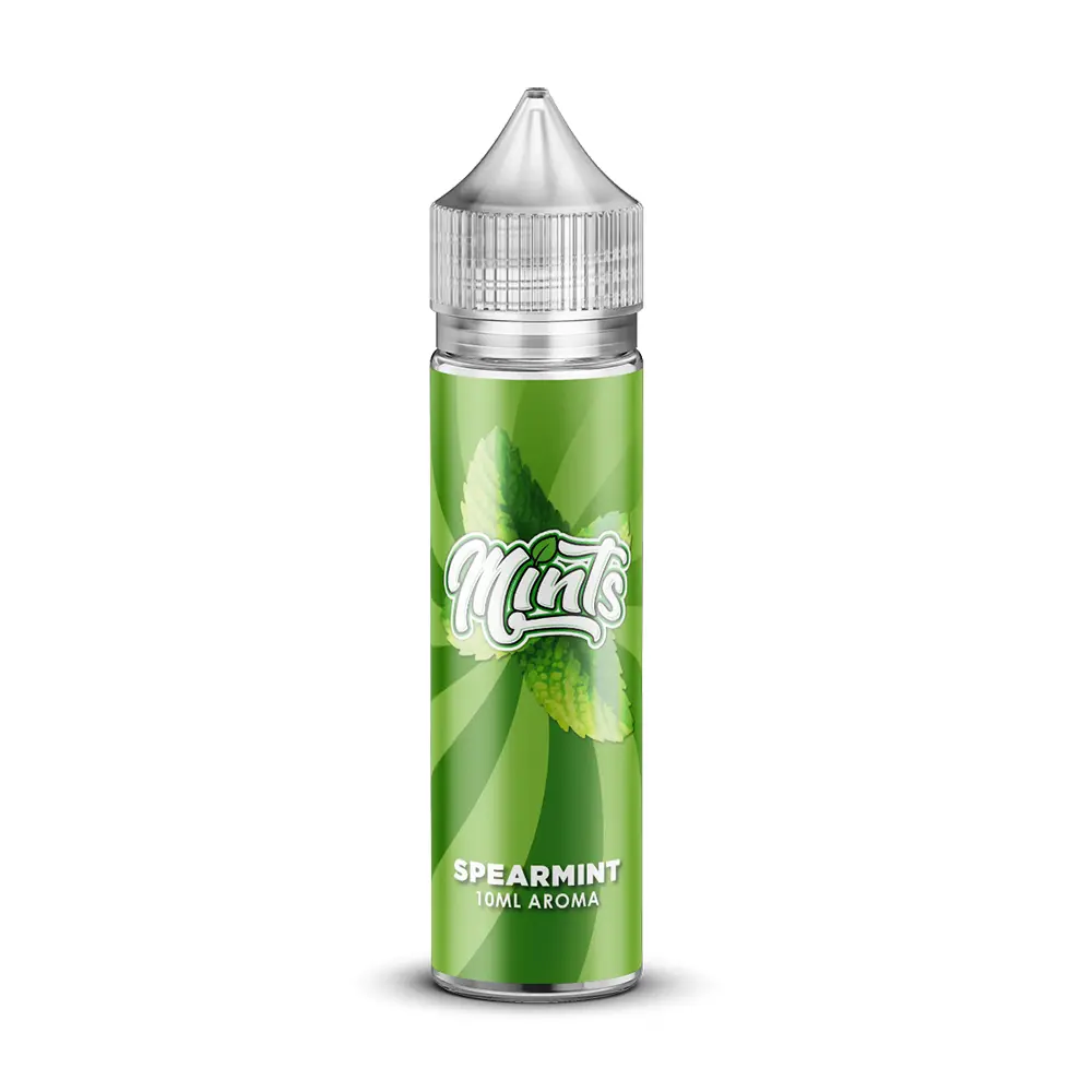 Mints Aroma Longfill - Spearmint - 10ml in 60ml Flasche STEUERWARE
