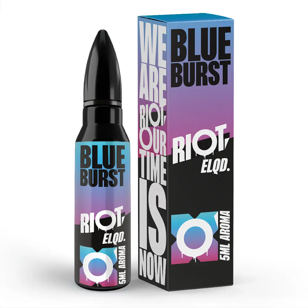Riot Squad Aroma Longfill - Blue Burst - 5ml in 60ml Flasche STEUERWARE