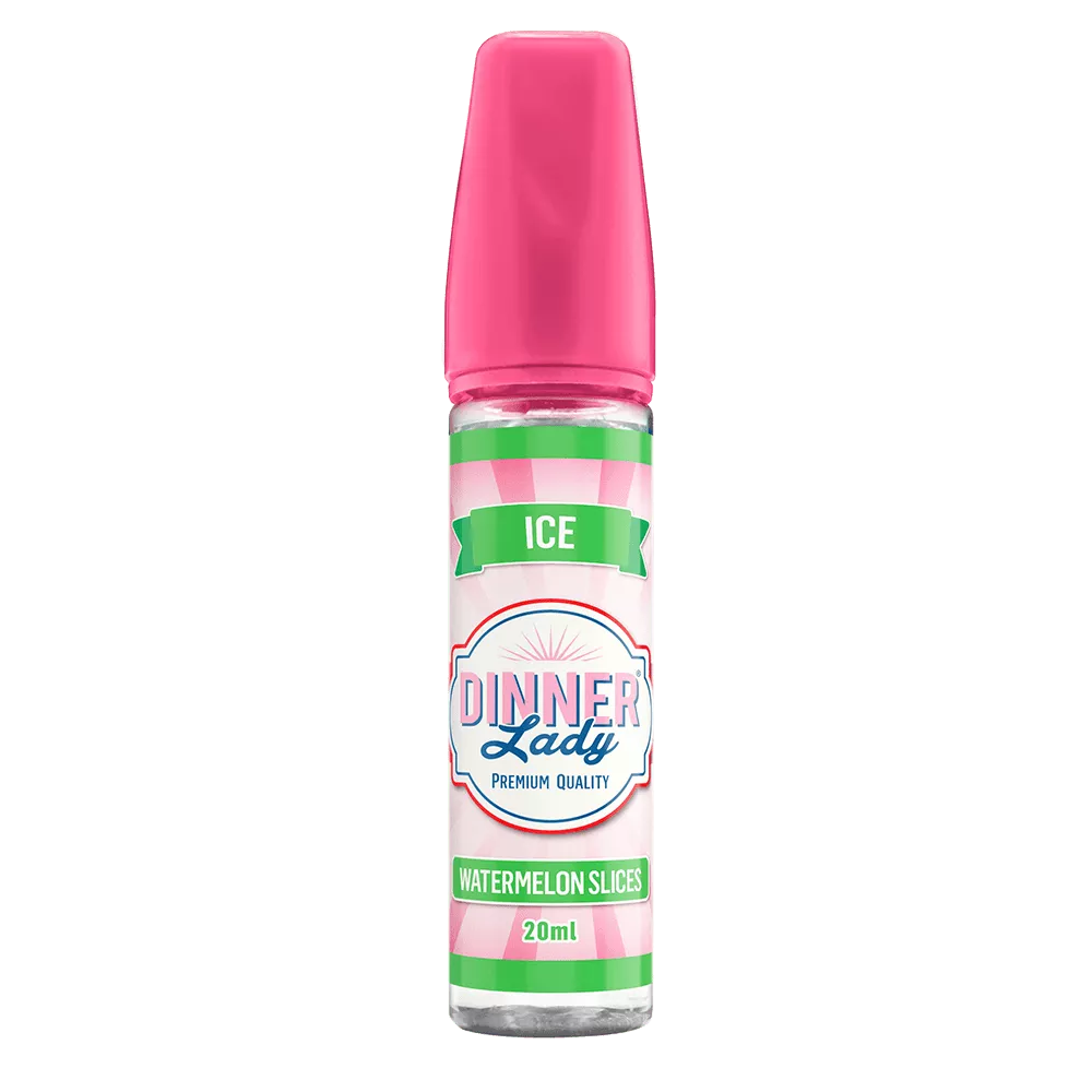 Dinner Lady Aroma Longfill - Watermelon Slices ICE - 20ml in 60ml Flasche STEUERWARE